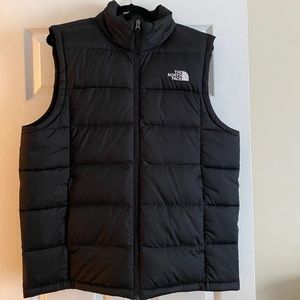 Black The North Face Puffer Vest XL